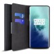 Olixar Leather-Style OnePlus 7T Pro Wallet Stand Case - Black