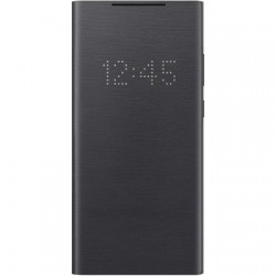 Official Samsung Galaxy Note 20 LED View Cover Case - Mystic Black