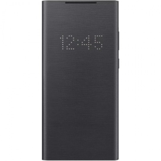 Official Samsung Galaxy Note 20 LED View Cover Case - Mystic Black
