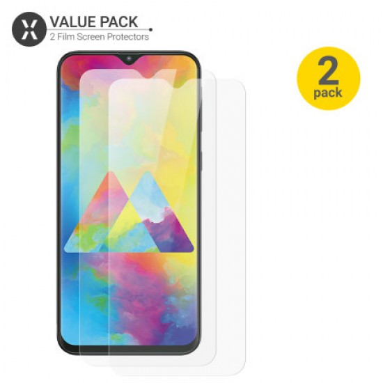Olixar Samsung Galaxy M20 Film Screen Protector 2-in-1 Pack