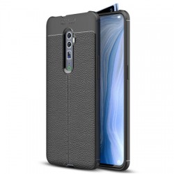 Olixar Attache Oppo Reno 5G Leather-Style Protective Case - Black