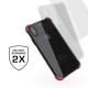 Ghostek Covert 2 iPhone X Bumper Case - Clear / Pink