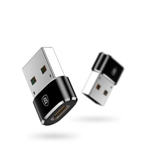 Baseus USB Type-C to USB-A Adapter - Black