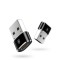 Baseus USB Type-C to USB-A Adapter - Black