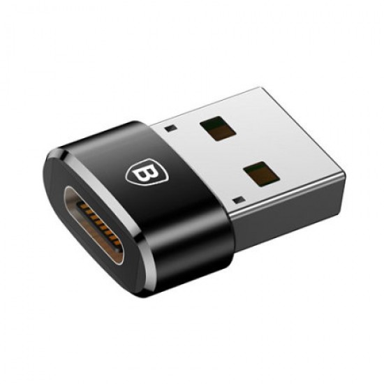 Baseus USB Type-C to USB-A Adapter - Black