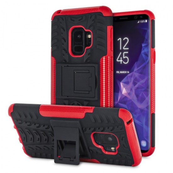 Olixar ArmourDillo Samsung Galaxy S9 Protective Case - Red