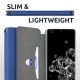Olixar Soft Silicone iPhone 12 Wallet Case - Midnight Blue
