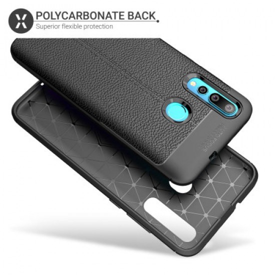 Olixar Attache Huawei Nova 4 Leather-Style Case - Black