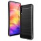 Olixar Samsung Galaxy A50 Carbon Fibre Protective Case - Black
