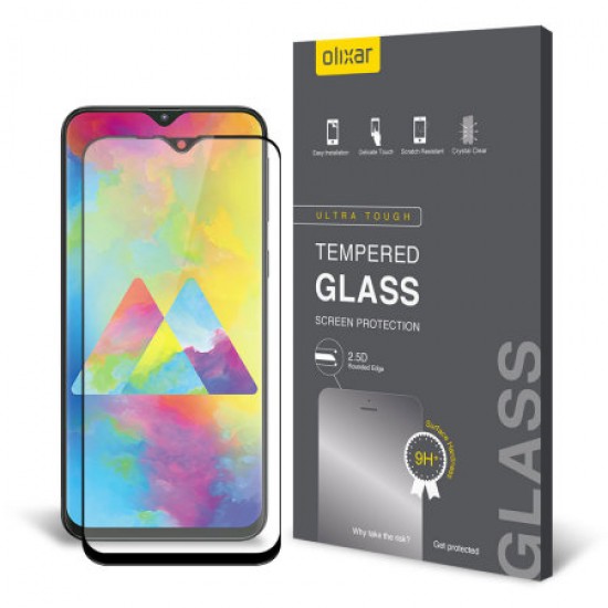 Olixar Samsung Galaxy M20 Tempered Glass Screen Protector