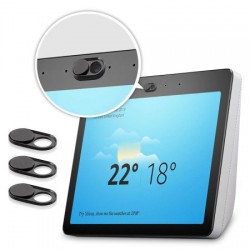 Olixar Anti-Hack Webcam Cover for Amazon Echo Show (2nd Gen) - 3 Pack