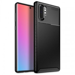 Olixar Carbon Fibre Samsung Galaxy Note 10 Plus 5G Case - Black