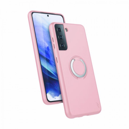 Zizo Revolve Series Samsung Galaxy S21 Plus Thin Ring Case - Rose Zizo Revolve Series Samsung Galaxy S21 Plus Thin Ring Case - Rose
