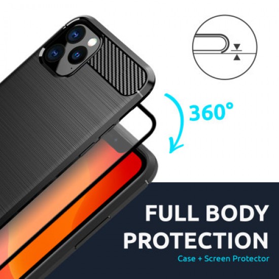 Olixar Sentinel OnePlus 8 Pro Case And Glass Screen Protector