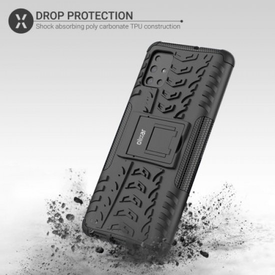 Olixar ArmourDillo Samsung Galaxy A51 Protective Case - Black