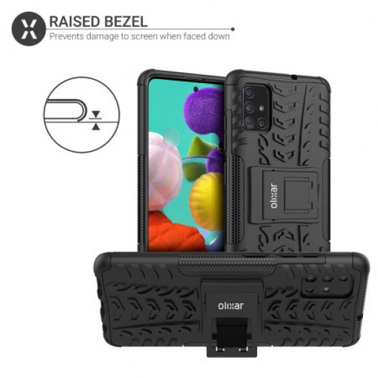 Olixar ArmourDillo Samsung Galaxy A51 Protective Case - Black