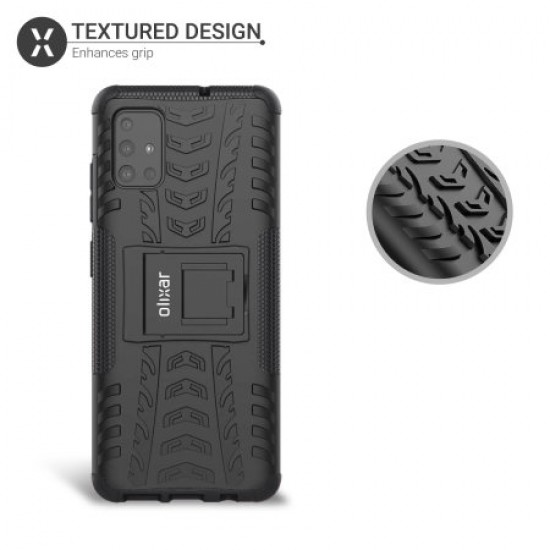 Olixar ArmourDillo Samsung Galaxy A51 Protective Case - Black