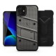 Zizo Bolt Series iPhone 11 Case & Screen Protector - Grey/Black