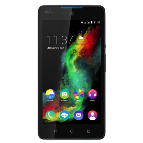 Olixar FlexiShield Wiko Rainbow Lite 4G Case - Smoke Black