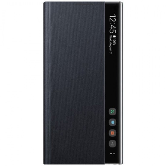 Official Samsung Galaxy Note 10 Plus 5G Clear View Case - Black