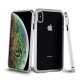 Olixar Colton iPhone XS Max 2-Piece Case w/ Screen Protector - Silver