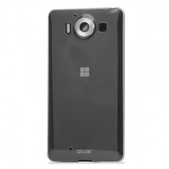 Olixar FlexiShield Ultra-Thin Microsoft Lumia 950 Gel Case - Clear