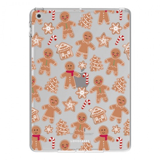 LoveCases iPad 10.2 2020 Gel Case - Christmas Gingerbread LoveCases iPad 10.2 2020 Gel Case - Christmas Gingerbread