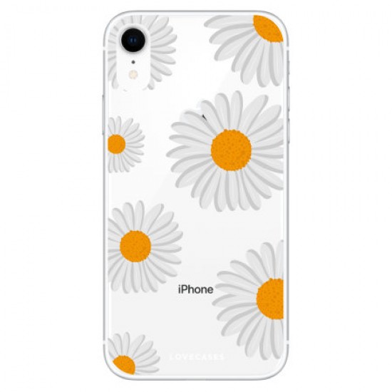 LoveCases iPhone XR Daisy Case - White LoveCases iPhone XR Daisy Case - White