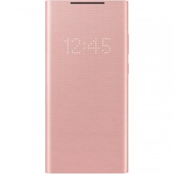 Official Samsung Galaxy Note 20 5G LED View Cover Case - Mystic Bronze
