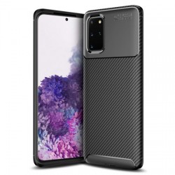 Olixar Carbon Fibre Samsung Galaxy S20 Plus Case - Black