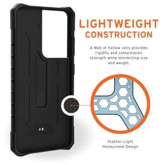 UAG Pathfinder Samsung Galaxy S21 Ultra Protective Case - Black