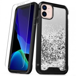 Zizo Ion Series iPhone 11 Case & Screen Protector - Silver