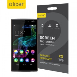 Olixar Wiko Ridge 4G Screen Protector 2-in-1 Pack
