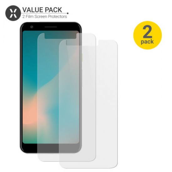 Olixar Google Pixel 3a XL Film Screen Protector 2-in-1 Pack