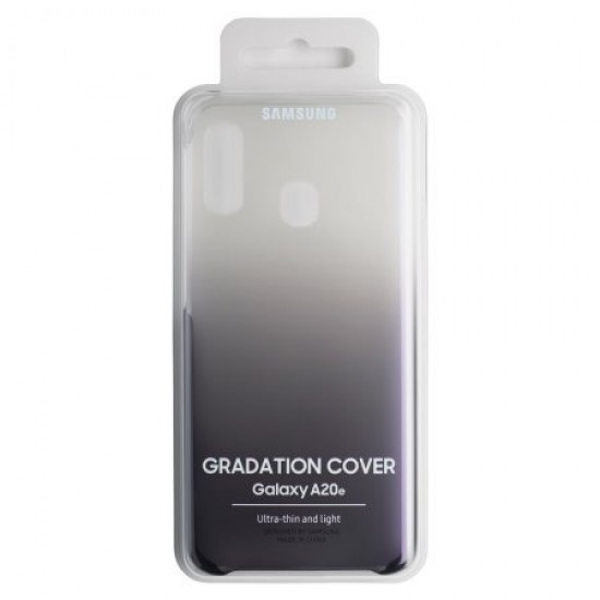 Official Samsung Galaxy A20e Gradation Cover Case - Black