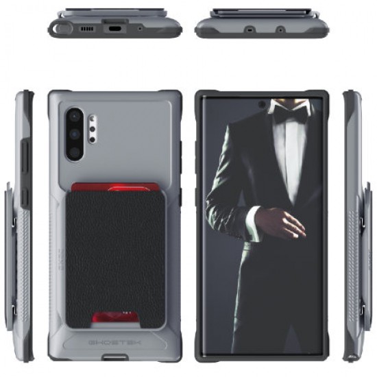 Ghostek Exec 4 Samsung Galaxy Note 10 Plus 5G Wallet Case - Grey