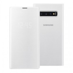 Official Samsung Galaxy S10 Plus LED View Cover Case - White