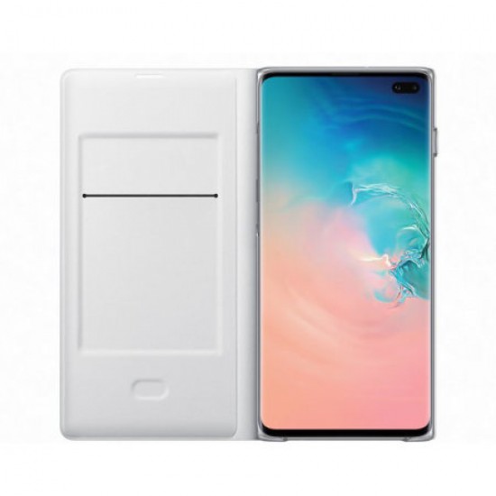 Official Samsung Galaxy S10 Plus LED View Cover Case - White