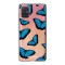 LoveCases Samsung Galaxy A52 5G Gel Case - Blue Butterfly
