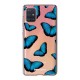 LoveCases Samsung Galaxy A52 5G Gel Case - Blue Butterfly