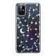 LoveCases Samsung Galaxy A72 Case - White Stars & Moon Case