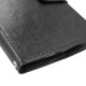 Olixar Leather-Style Vodafone Smart Platinum 7 Wallet Case - Black