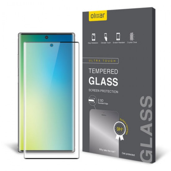 Olixar Samsung Galaxy Note 10 Tempered Glass Screen Protector