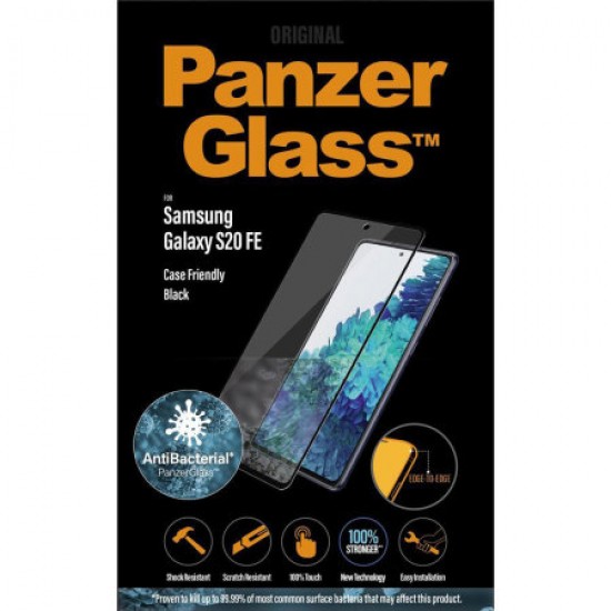 PanzerGlass Samsung Galaxy S20 FE Glass Screen Protector - Black