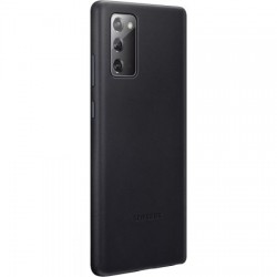 Official Samsung Galaxy Note 20 Leather Cover Case - Black