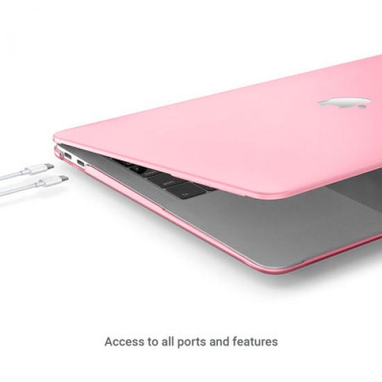 Olixar Macbook Air 13 inch 2020 Tough Case - Pink Olixar Macbook Air 13 inch 2020 Tough Case - Pink