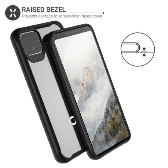 Olixar NovaShield Google Pixel 4 XL Bumper Case - Black Olixar NovaShield Google Pixel 4 XL Bumper Case - Black