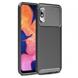 Olixar Carbon Fibre Samsung Galaxy A10e Case - Black