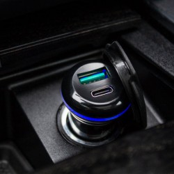 Olixar Samsung Galaxy A51 Car Charger With USB-C PD & QC 3.0- 36W