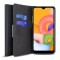 Olixar Leather-Style Samsung Galaxy A01 Wallet Stand Case - Black